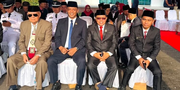 Upacara HUT RI di Dapil, DPRD Kaltara Dorong Kemerdekaan Menyentuh Rakyat Perbatasan