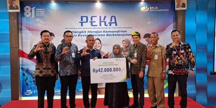 Wali Kota Tarakan Dorong Kemandirian Penerima Manfaat BPJS Ketenagakerjaan Melalui Pemulihan dan Pemberdayaan Ekonomi