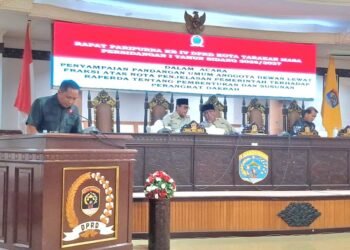 Setujui Raperda Perangkat Daerah Tarakan, Fraksi Golkar Beri Catatan