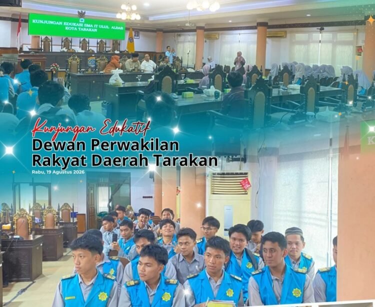 DPRD Tarakan Terima Kunjungan SMAIT Ulul Albab, Adyansa Tegaskan Pentingnya Menjaga Amanah Rakyat
