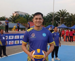 Dapot Sinaga Apresiasi Kontribusi Bandara Juwata Lewat Kejuaraan Voli 2026