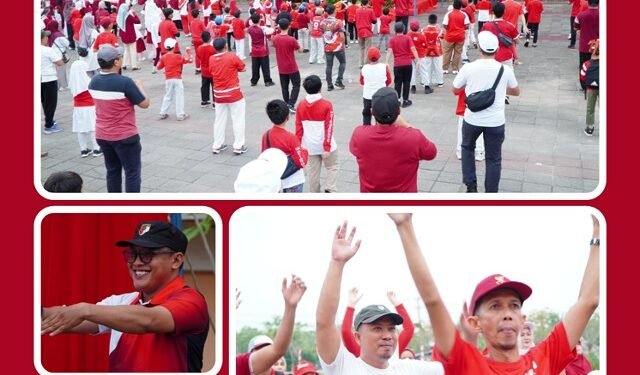 Semarak HUT ke-81 RI, SDIT Ulul Albab Tarakan Gelar Lomba Bersama 1.200 Orang Tua Siswa