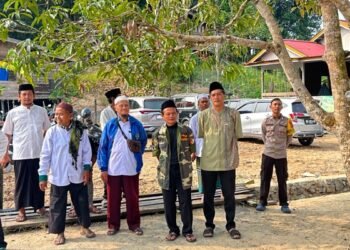 Polsek Tanjung Palas Utara Amankan Pengajian Rutin Nahdliyin di Masjid At-Taqwa Desa Pimping