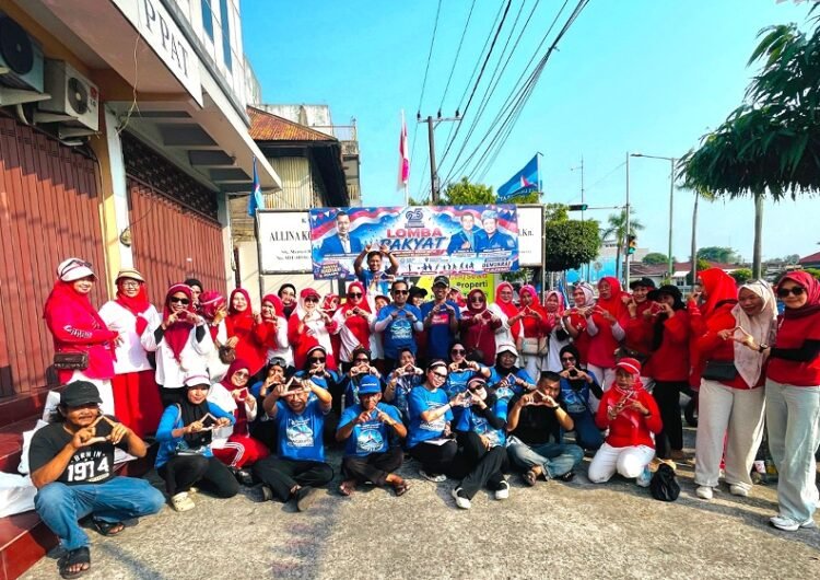 Semarak HUT RI dan Demokrat, DPC Partai Demokrat Tarakan Gelar Lomba Rakyat Serentak