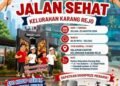 Meriahkan HUT RI ke-81, Barokah Bersama Kelurahan Karang Rejo Gelar Jalan Sehat Kebersamaan