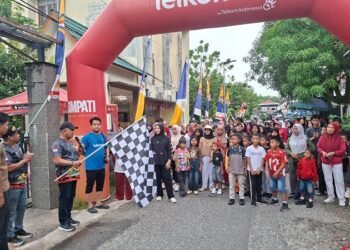 Meriah, Wali Kota Tarakan Lepas Jalan Sehat Barokah di Karang Rejo