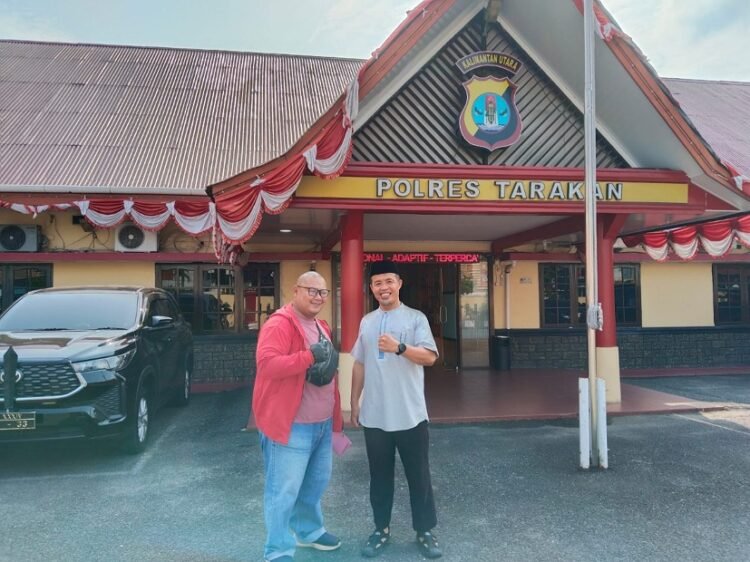Pertanyakan Perkembangan Kasus Penghinaan Pancasila, Korlap Aliansi Masyarakat Cinta Damai Sambangi Polres Tarakan