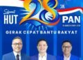Momentum HUT ke-28 PAN, Ibrahim Ali Targetkan 9 Ribu Relawan dan Aksi Nyata