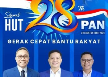 Momentum HUT ke-28 PAN, Ibrahim Ali Targetkan 9 Ribu Relawan dan Aksi Nyata