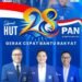 Momentum HUT ke-28 PAN, Ibrahim Ali Targetkan 9 Ribu Relawan dan Aksi Nyata