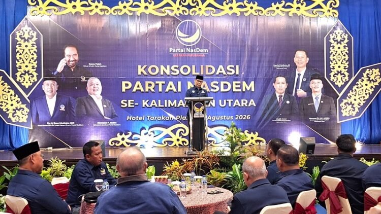 Konsolidasi NasDem Kaltara, Supa’ad Tegaskan Soliditas Kader dan Capaian Struktur Organisasi