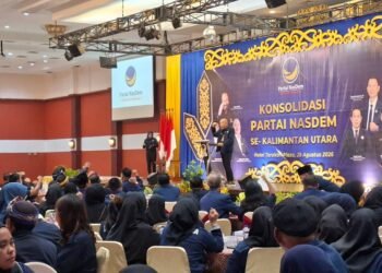 Saan Mustopa Tekankan Kepada Kader NasDem Kaltara Pentingnya Optimisme Menuju Pemilu 2029