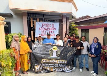 Bukan Cuma Donasi, HIPMI Tarakan Siap Kawal Pengurusan Sertifikat Korban Kebakaran