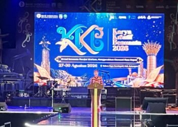 KKB 2026 Tembus Omset Rp4,87 Miliar, Wastra Kaltara Unjuk Gigi di Panggung Fashion Show