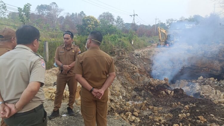 Bara Batubara di Jalan Amal Lama Kian Dalam, PU Butuh Bantuan Ahli Tambang