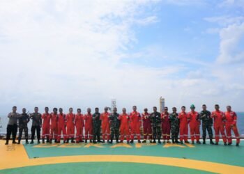 Perkuat Sinergi Pengamanan Obvitnas Hulu Migas, PT Pertamina Hulu Mahakam Terima Kunjungan Komandan Pangkalan TNI AL Balikpapan
