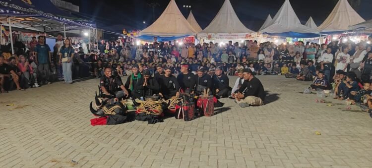 Penampilan Bantengan Meriahkan Malam Penutupan Expo dan Bazaar UMKM di Tanjung Selor