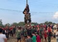 Lima Bulan di Tana Tidung, Yonif TP 922/Upun Taka Rayakan HUT RI Bersama Warga Betayau