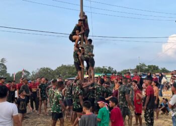 Lima Bulan di Tana Tidung, Yonif TP 922/Upun Taka Rayakan HUT RI Bersama Warga Betayau