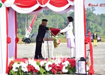 HUT ke-81 RI, Pemkab Bulungan Perdana Gelar Upacara di Kebun Raya Bundayati