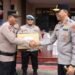 Kapolda Kaltara Cek Mako dan Serahkan Bingkisan Olahraga di Polsek Tanjung Palas Utara