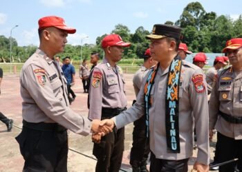 Kunjungi SPN Polda Kaltara, Kapolda Tekankan Pentingnya Ketulusan dan Keteladanan dalam Mendidik Generasi Penerus Polri