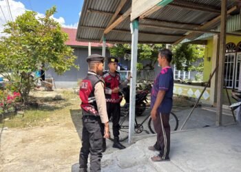 Tim Patroli Perintis Ditsamapta Polda Kaltara Laksanakan Patroli Dialogis Cegah Gangguan Kamtibmas