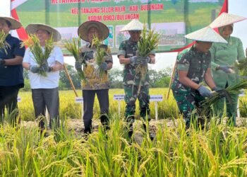 Dandim Bulungan Dorong Integrasi Pertanian, Peternakan dan Perikanan di Desa