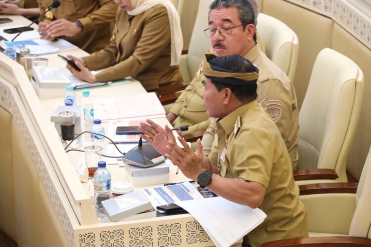 Gubernur Usulkan Optimalisasi HGU di RDP Komisi II DPR RI