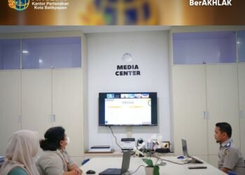 Kantah Balikpapan Matangkan Kesiapan Penilaian Kearsipan 2026