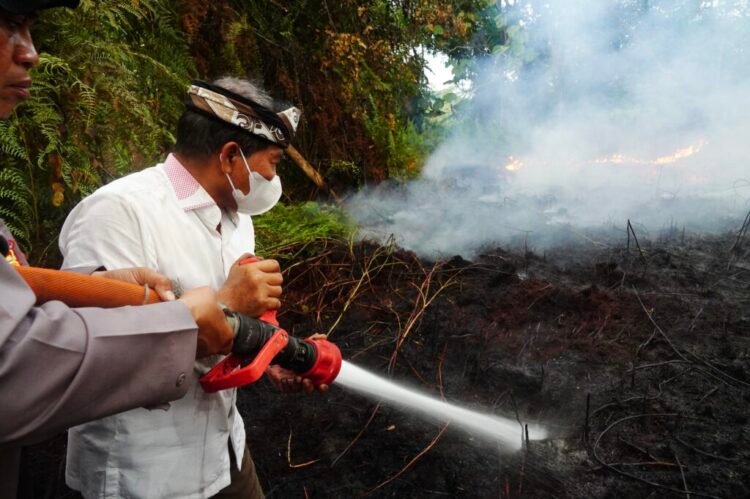 Karhutla Kaltara Terendah di Kalimantan, Pemprov Perketat Kewaspadaan