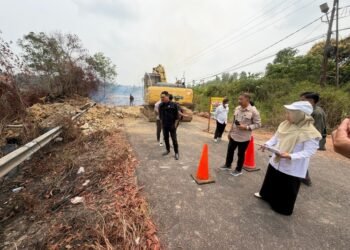 DPRD Tarakan Siapkan Anggaran Khusus Penanganan Jalan Amal Lama Terdampak Bara Batubara