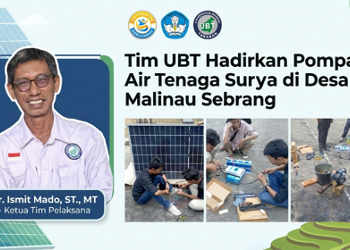 Wujudkan Desa Mandiri Energi, Tim Pengabdian UBT Hadirkan PATS di Malinau