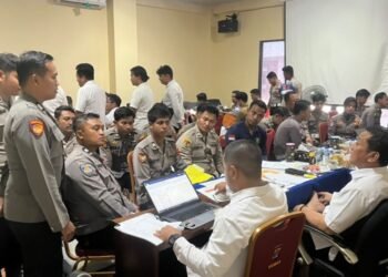 Tingkatkan Akuntabilitas Tata Kelola Organisasi, Jajaran Polresta Bulungan Ikuti Audit Kinerja Itwasum Polri Tahap II TA 2026 di Polda Kaltara