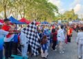 Ribuan Warga Tarakan Padati Jalan Santai dan Senam Sehat HUT ke-28 PAN