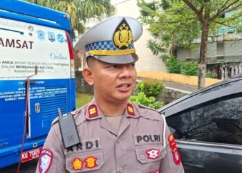 Ingatkan Keselamatan di Jalan, Satlantas Polres Tarakan Beri Teguran Lisan Pengendara