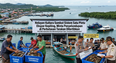 Nelayan Kaltara Sambut Sistem Satu Pintu Ekspor Kepiting, Minta Penyelundupan di Perbatasan Tarakan Ditertibkan