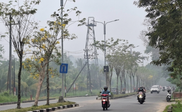 Kualitas Udara Tarakan Kian Memburuk, Sore Ini ISPU Tembus Angka 114