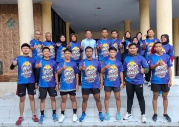 Target Pertahankan Juara Umum, FORKI Tarakan Suntik Motivasi Atlet Lewat Seragam Latihan