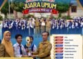 Ukir Prestasi Gemilang, SMPN 3 Tarakan Sabet Gelar Juara Umum Jumbara PMR ke-8