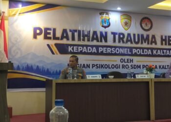 Tingkatkan Kesiapsiagaan Personel, Polresta Bulungan Ikuti Pelatihan Trauma Healing Polda Kaltara