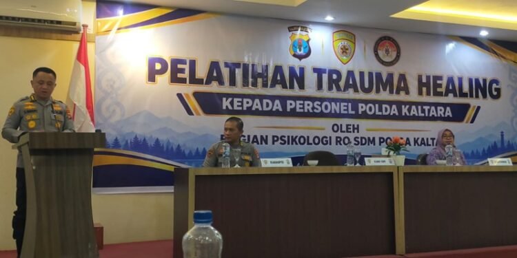 Tingkatkan Kesiapsiagaan Personel, Polresta Bulungan Ikuti Pelatihan Trauma Healing Polda Kaltara