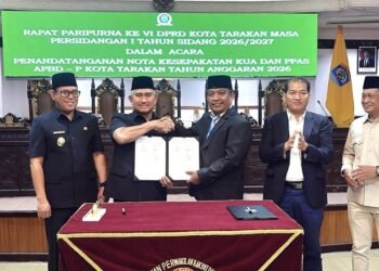 Pemkot dan DPRD Tarakan Sepakati KUA-PPAS Perubahan APBD 2026 Sebesar Rp996 Miliar