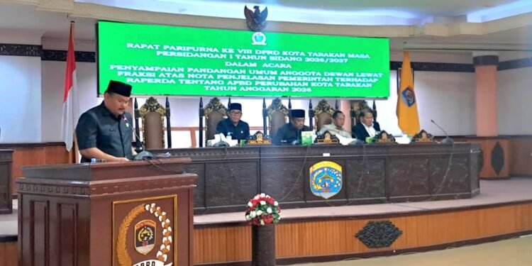 Fraksi DPRD Tarakan Setujui Perubahan APBD 2026 Dengan Berbagai Catatan Kritis