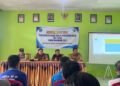 Kawal Pembangunan Desa, Bhabinkamtibmas Polsek Sekatak Hadiri Musdes RKPDES Bunau