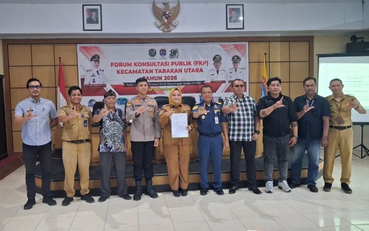 Tingkatkan Kualitas Layanan Publik, Kecamatan Tarakan Utara Gelar Forum Konsultasi Publik Legalisasi TUKS