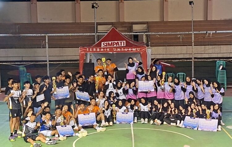 Kawinkan Gelar L-Cup Ke-41, SMAN 2 Tarakan Rajai Voli Pelajar