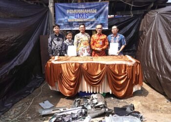 Peremajaan Fasilitas Layanan, Kantor Imigrasi Tarakan Musnahkan Tiga Printer Paspor 