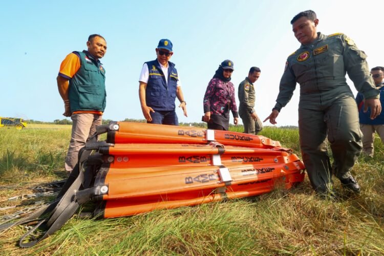 Penanganan Karhutla Diperkuat, Water Bombing Sasar Lima Titik Prioritas di IKN