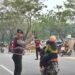 Ditsamapta Polda Kaltara Laksanakan Strong Point Pagi, Personel Ditempatkan di Sejumlah SPBU